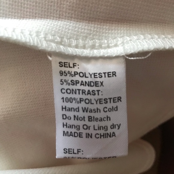 **LAST CHANCE** White Dress with Capped Sleeves - Picture 7 of 7